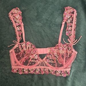 For love and lemons fan floral bra size small S